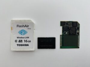 【データ復旧・データ復元成功実績】東芝（TOSHIBA）製 FlashAir W-02 SDカード16GB が反応しない