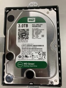 【データ復旧・データ復元成功実績】HDD Western Digital WD30EZRX-19D8PB0 3TB デスクトップPC内蔵HDD、OS起動しない