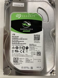 【データ復旧・データ復元成功実績】HDD Seagate ST1000DM010 1TB　PC内蔵HDD、OS起動しない