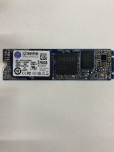 【データ復旧・データ復元成功実績】SSD KINGSTON RBU-SNS8152S3/256GG2 256GB　ノートPC内蔵SSD、BIOSで認識しない
