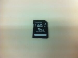 【データ復旧・データ復元成功実績】SDカード ELECOM Y16GK48 16GB フォーマット要求エラー。