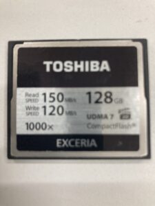 【データ復旧・データ復元成功実績】CF TOSHIBA CF-EZ128 128GB アクセス不可