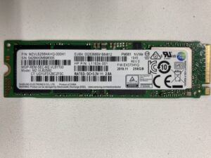 【データ復旧・データ復元成功実績】 SSD SAMSUNG MZ-VLB2560 256GB ノートPC内蔵SSD 自動修復ループ