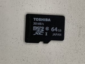 【データ復旧・データ復元成功実績】microSD TOSHIBA(マイクロSD 東芝) 64GB 認識しない