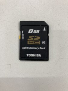 【データ復旧・データ復元成功実績】SDカード TOSHIBA SD-K08G 8GB 消去&上書き