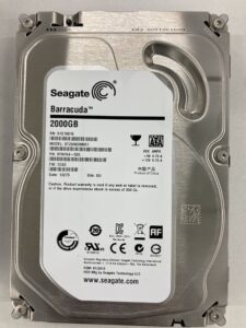 【データ復旧・データ復元成功実績】HDD Seagate ST2000DM001 2TB BUFFALO(バッファロー) USB外付HDD内蔵HDD。フォーマット要求エラー。