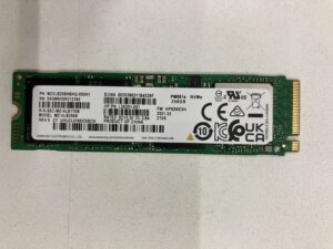 【データ復旧・データ復元成功実績】 SSD SAMSUNG MZ-VLB256B 256GB SSD SAMSUNG MZ-VLB256B 256GB