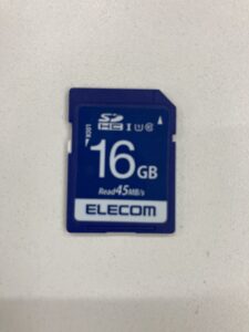 【データ復旧・データ復元成功実績】SDカード ELECOM(エレコム) 16GB フォーマット要求エラー