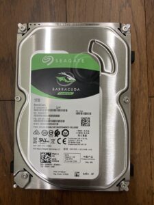 【データ復旧・データ復元成功実績】HDD(ハードディスク) Seagate ST1000DM010 1TB 外付HDD内蔵HDD、認識しない。