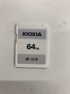 【データ復旧・データ復元成功実績】SDカード KIOXIA SD-K64G 64GB フォーマット要求エラー