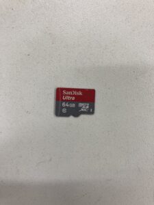 【データ復旧・データ復元成功実績】microSD(マイクロSD) SanDisk Ultra 64GB フォーマット要求エラー