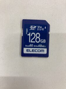 【データ復旧・データ復元成功実績】SDカード ELECOM(エレコム) 128GB PC接続でフォーマット要求エラーがでてフォーマットしてしまった。