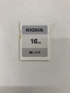 【データ復旧・データ復元成功実績】SDカード KIOXIA SD-K16G 16GB フォーマット要求エラー