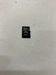 【データ復旧・データ復元成功実績】microSD STOSHIBA C04G 4GB フォーマット要求エラー