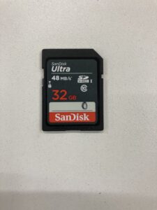 【データ復旧・データ復元成功実績】SDカード SanDisk Ultra 32GB　フォーマット要求エラー