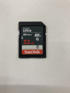 【データ復旧・データ復元成功実績】SDカード SanDisk Ultra 32GB フォーマット要求エラー