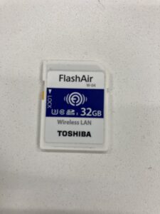 【データ復旧・データ復元成功実績】SDカード TOSHIBA FlashAir 32GB データ消去