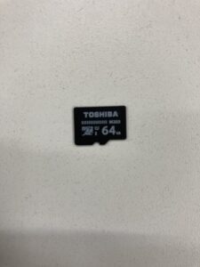 【データ復旧・データ復元成功実績】microSD TOSHIBA 64GB　フォーマット要求エラー