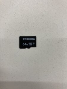 【データ復旧・データ復元成功実績】microSD TOSHIBA 64GB フォーマット要求エラー