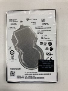 【データ復旧・データ復元成功実績】HDD Seagate ST500LM034 他社分解検証、復元不可能