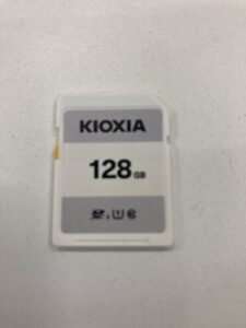【データ復旧・データ復元成功実績】SDカード KIOXIA SD-K128G 128GB フォーマット要求エラー