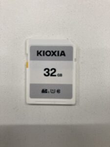 【データ復旧・データ復元成功実績】SDカード KIOXIA SD-K32G 32GB 文字化けファイルになって、データがなくなった。