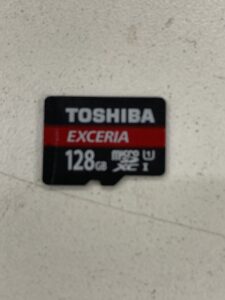 【データ復旧・データ復元成功実績】microSD TOSHIBA EXCERIA 128GB フォーマット要求エラー