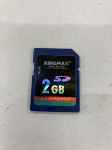 【データ復旧・データ復元成功実績】SDカード KINGMAX MMAGFG2GWDCA-DB 2GB データ見れなくなった