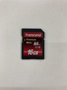 【データ復旧・データ復元成功実績】SDカード Transcend 16GB