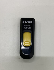 【データ復旧・データ復元成功実績】USBメモリ モノタロウ 128GB