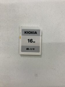 【データ復旧・データ復元成功実績】SDカード KIOXIA SD-K16G 16GB