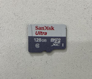 【データ復旧・データ復元成功実績】microSD SanDisk Ultra 128GB
