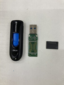 【データ復旧・データ復元成功実績】USBメモリ Transcend 64GB