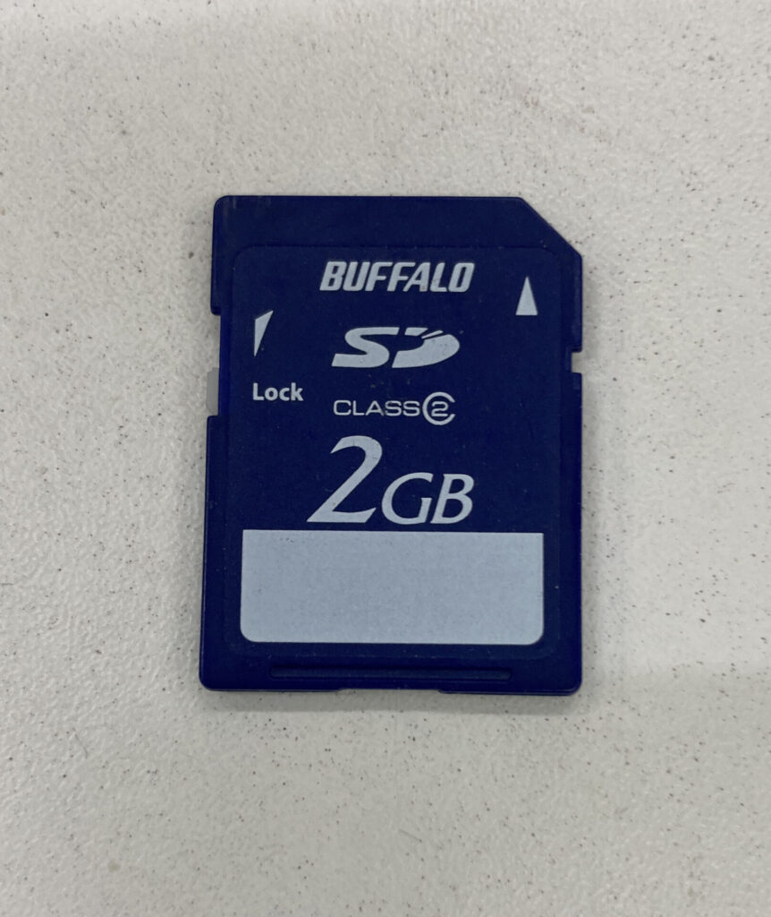 SDカード BUFFALO 2GB