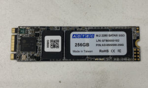 【データ復旧・データ復元成功実績】SSD ADTEC 256GB
