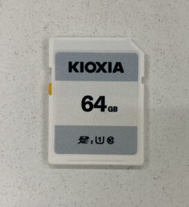 【データ復元成功実績】SDカード KIOXIA SD-K64G 64GB