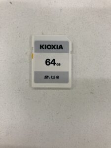 【データ復元成功実績】SDカード KIOXIA SD-K64G 64GB
