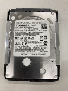 【データ復元成功実績】ノートPC NEC PC-NS20AM2W 1TB