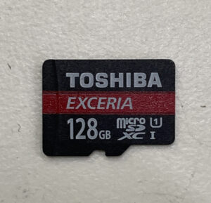 【データ復元成功実績】TOSHIBA EXCERIA 128GB 消去・上書き