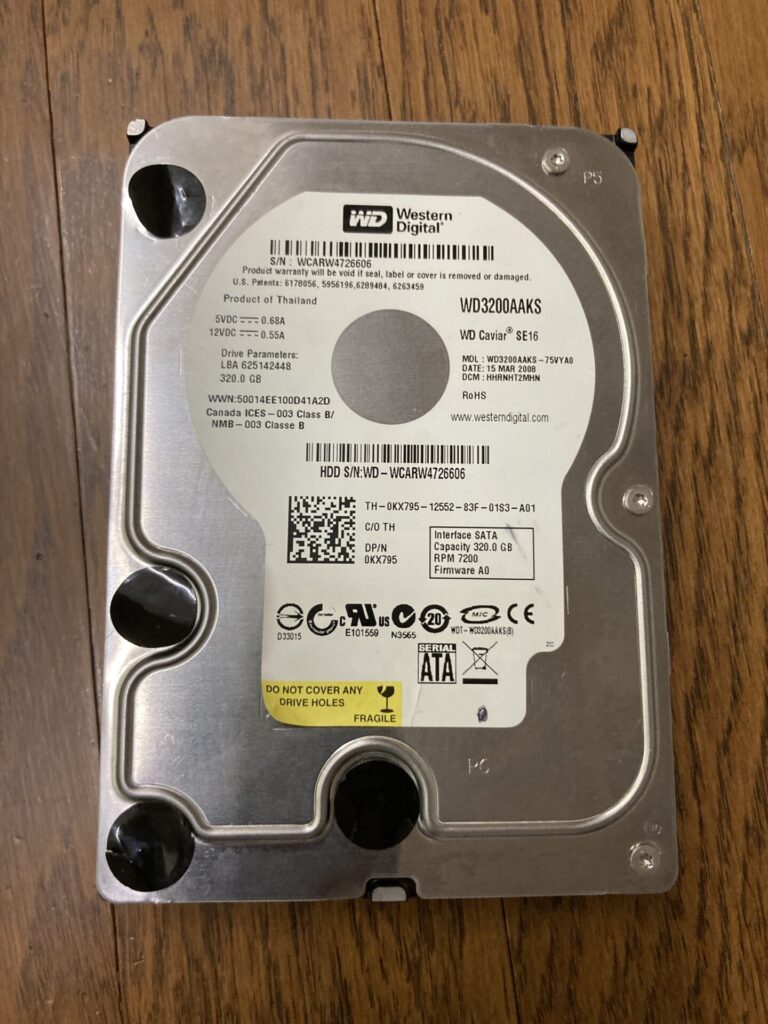 HDD WD WD3200AAKS-75VYA0 320GB